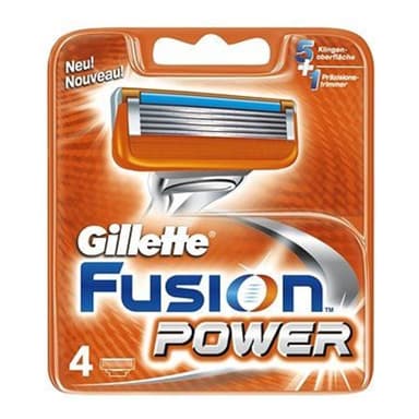 Gillette Fusion Náhrada 4ks