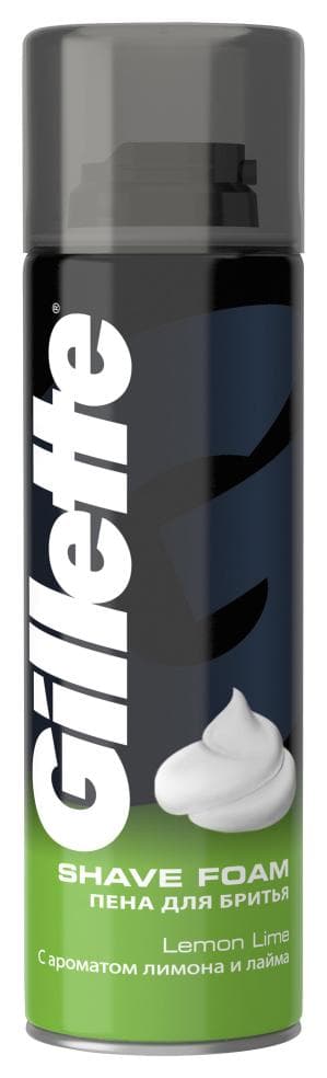 Gillette pena na holenie 200ml Citrus