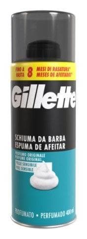 Gillette pena na holenie 400ml Sensitive
