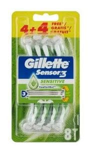 Gillette Sensor 3 Sensitive Comfort gel 8ks