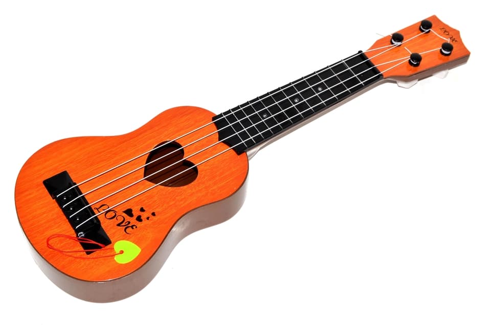 Gitara 40cm s trsátkom - hnedá