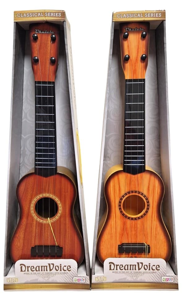 Gitara ukulele 56cm - hnedá
