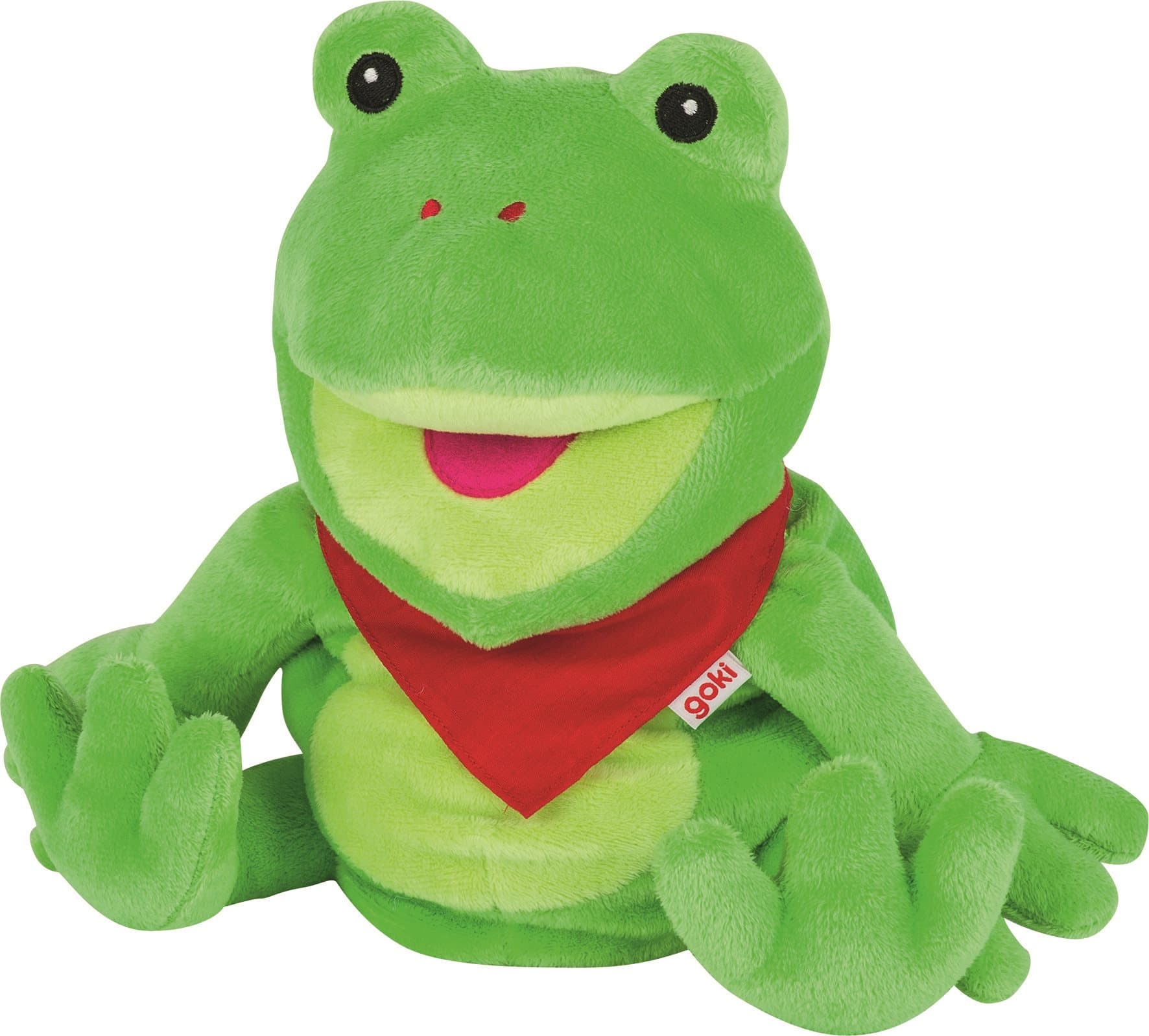 GOKI Maňásek žabák Frilo 30 cm