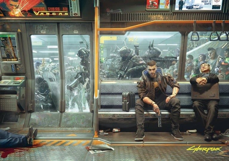 GOOD LOOT Puzzle Cyberpunk 2077: Metro 1000 dílků