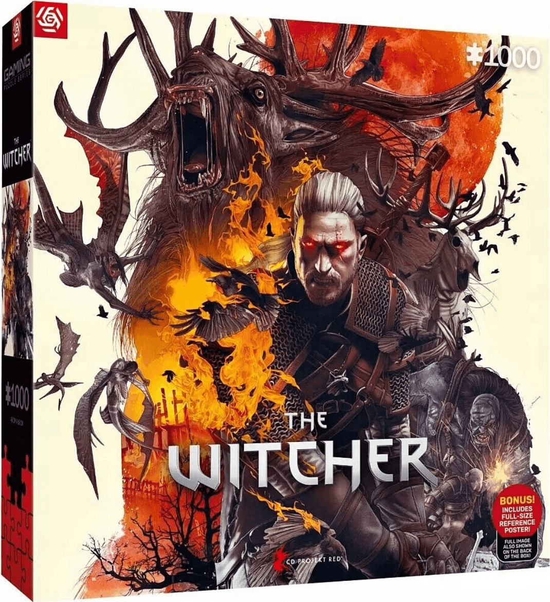 GOOD LOOT Puzzle The Witcher: Monsters 1000 dílků