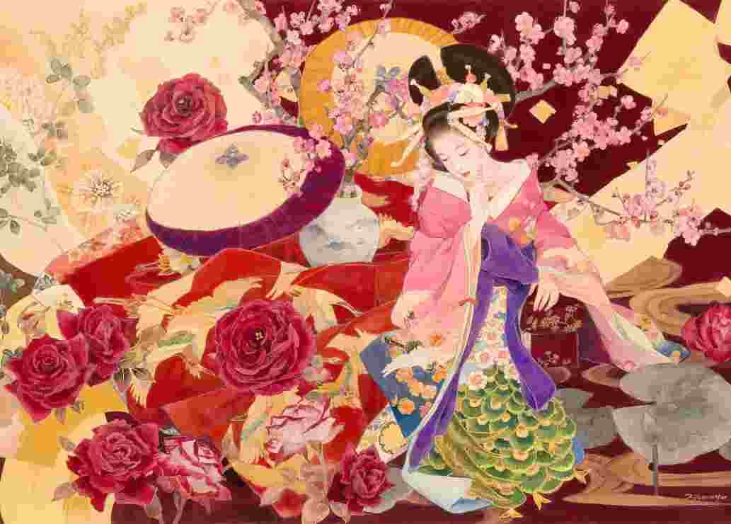 Grafika - Puzzle Ayanishiki asia - 1000 dielov