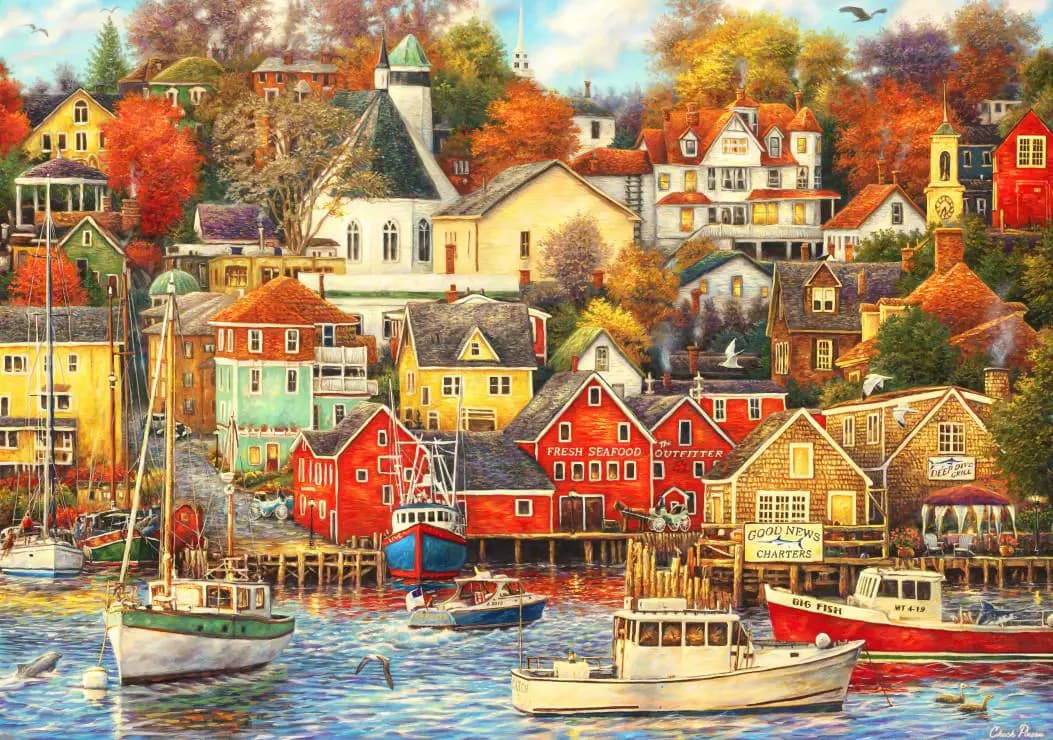 Grafika - Puzzle Chuck Pinson: Harbor - 2000 dielov