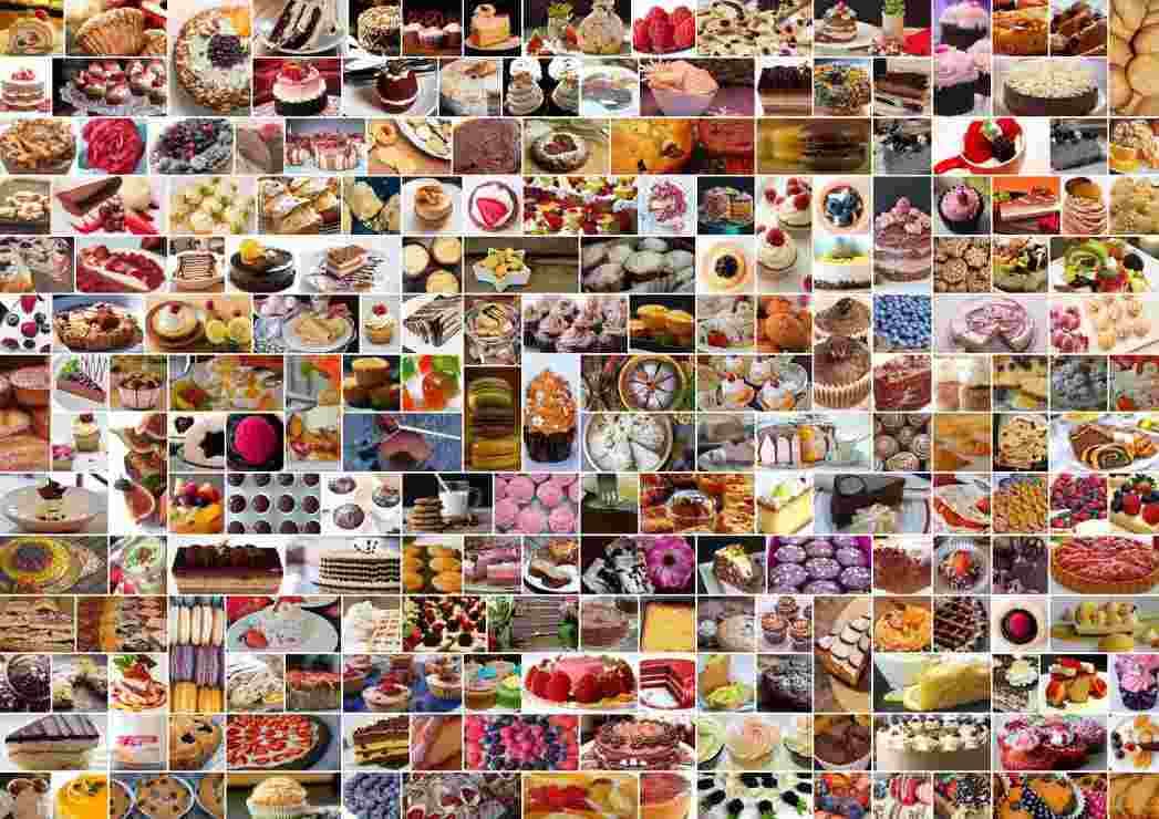 Grafika - Puzzle Collage - Cake - 1500 dielov