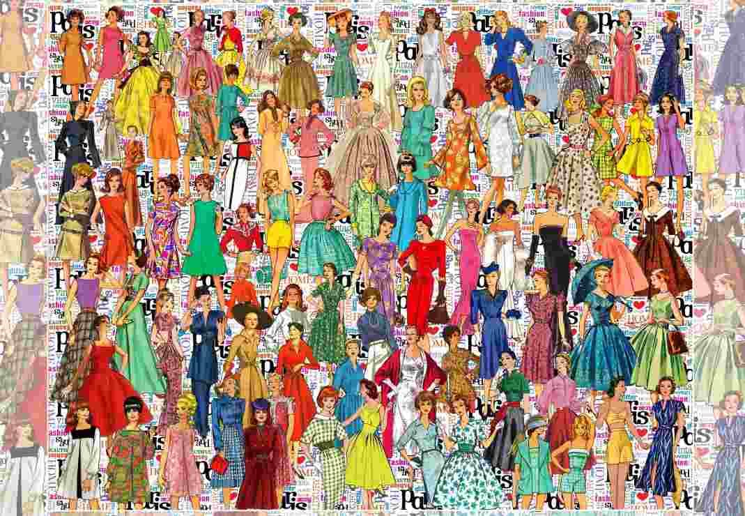 Grafika - Puzzle Fashion Memories - 1000 dielov