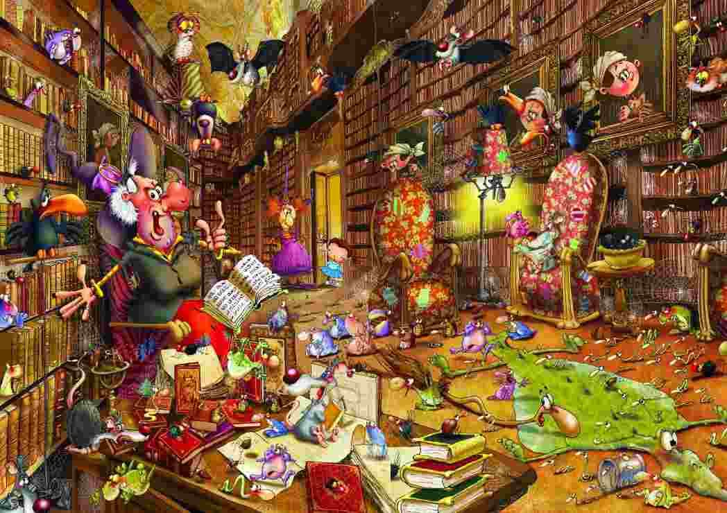 Grafika - Puzzle François Ruyer: Witch - 1500 dielov