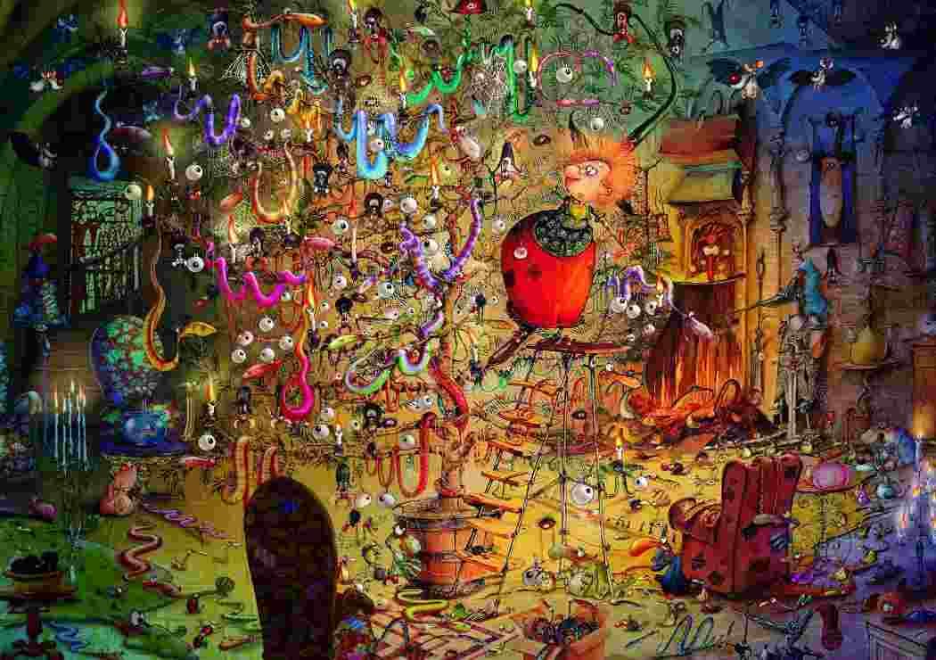 Grafika - Puzzle François Ruyer: Witch - 1500 dielov