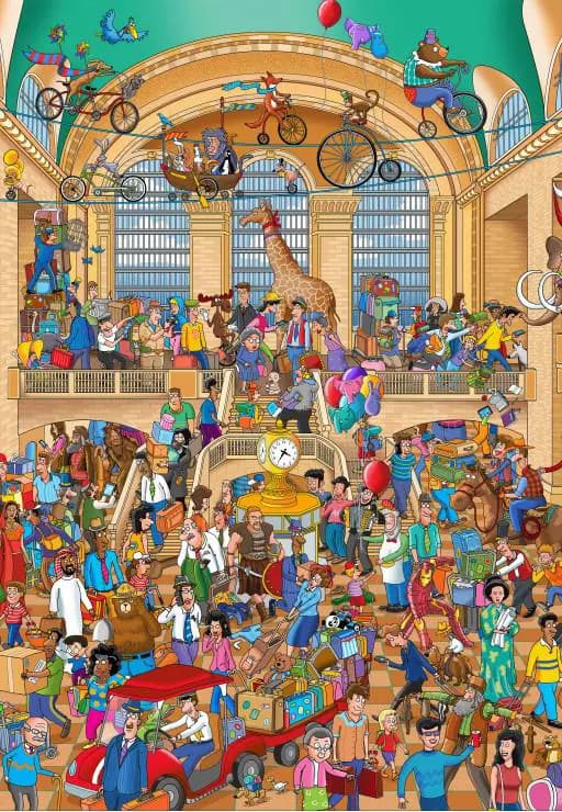 Grafika - Puzzle Grand Central - 1000 dielov
