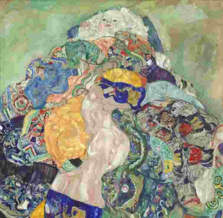 Grafika - Puzzle Gustav Klimt: Baby - 1000 dielov