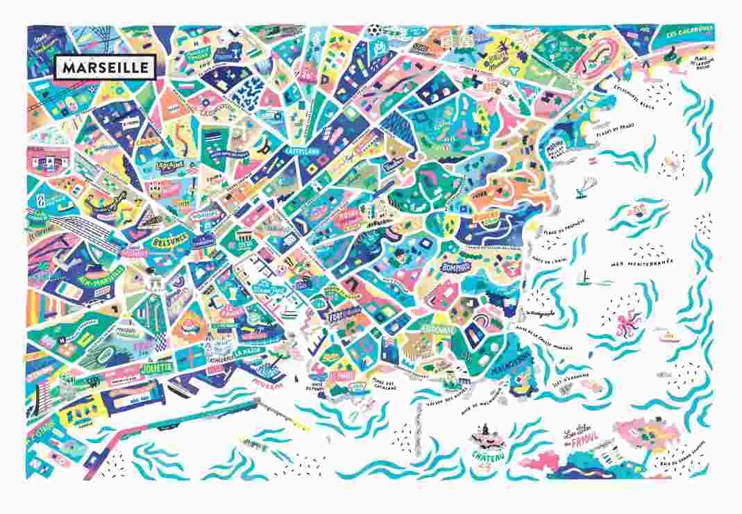 Grafika - Puzzle Marseille - 1000 dielov
