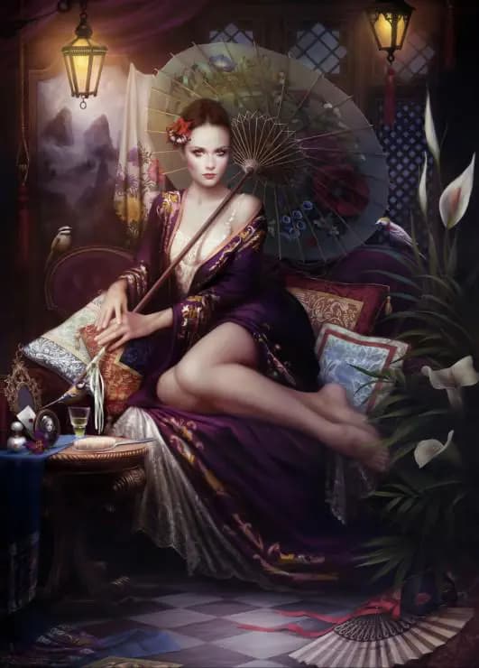 Grafika - Puzzle Melanie Delon:  Anis - 1500 dielov