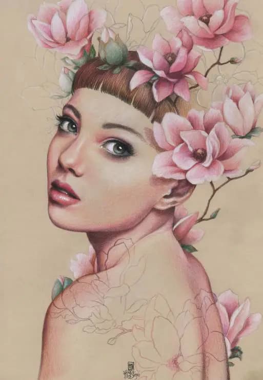 Grafika - Puzzle Misstigri: Magnolias - 1000 dielov