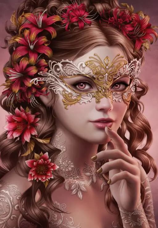 Grafika - Puzzle Ortega: Masquerade - 1000 dielov