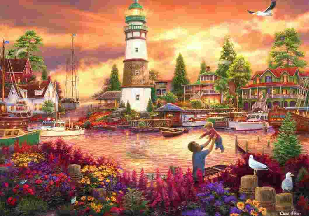 Grafika - Puzzle Pinson: Love Lifted Me - 1000 dielov