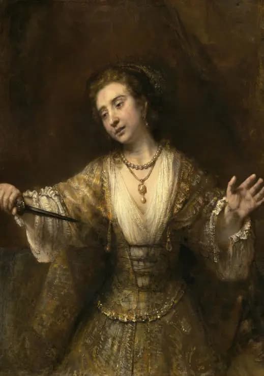 Grafika - Puzzle Rembrandt: Lucretia - 1000 dielov