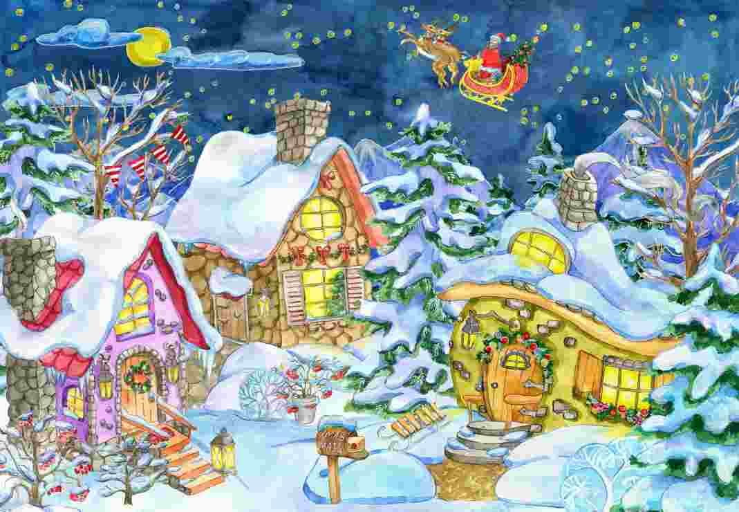Grafika - Puzzle Santa's Trail - 1000 dielov