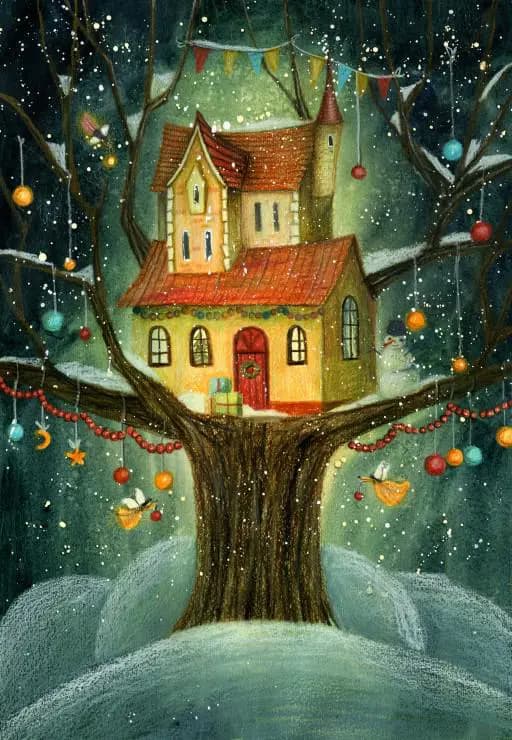 Grafika - Puzzle The Perched House - 1000 dielov