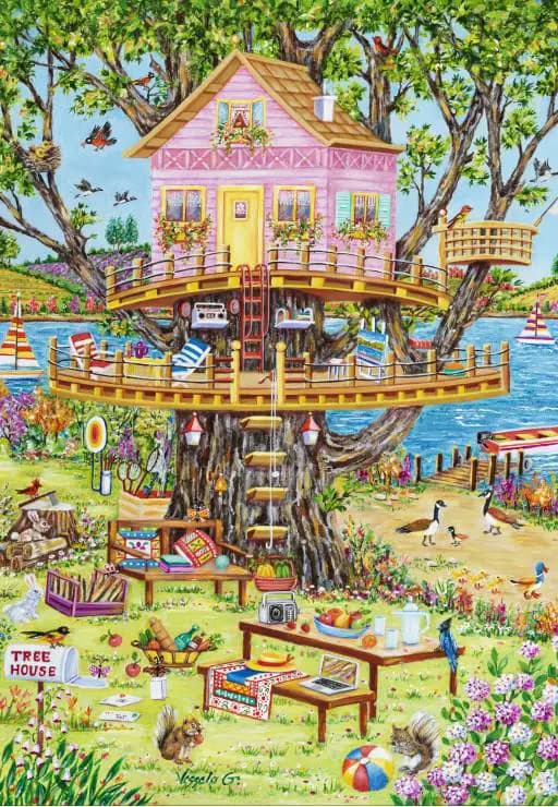 Grafika - Puzzle Tree House - 1000 dielov