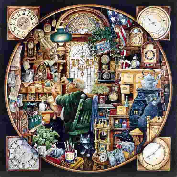 Grafika - Puzzle World Enough And Time - 1000 dielov