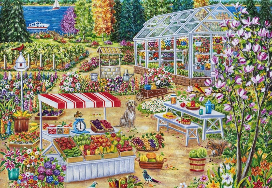 GRAFIKA Puzzle Zahradnictví 1000 dílků