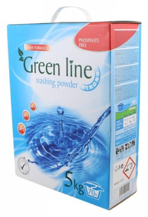 Green Line prací prášok Strong 5kg BOX