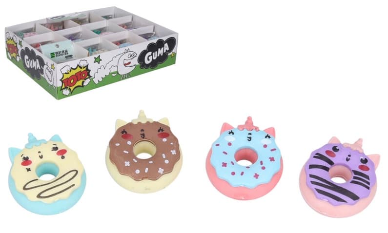 Guma mazacia Donut mix farieb