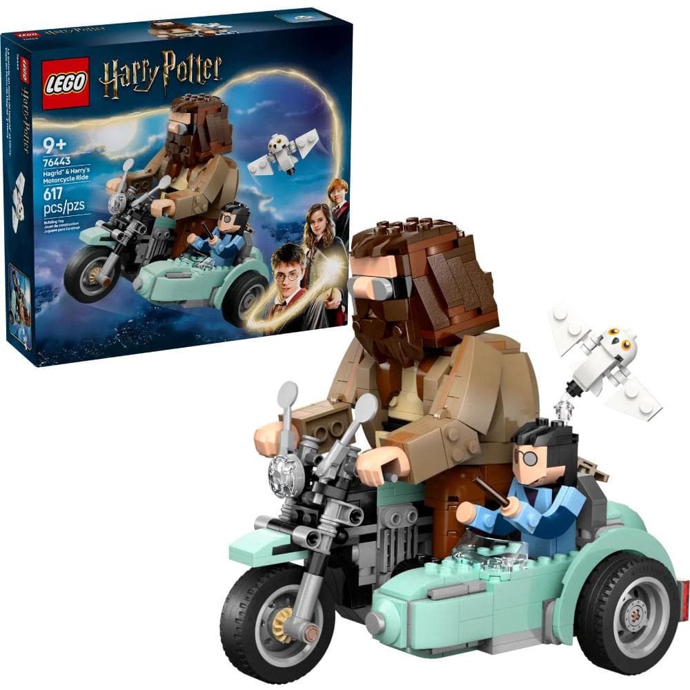 Hagrid a Harry na motorke 76443 LEGO