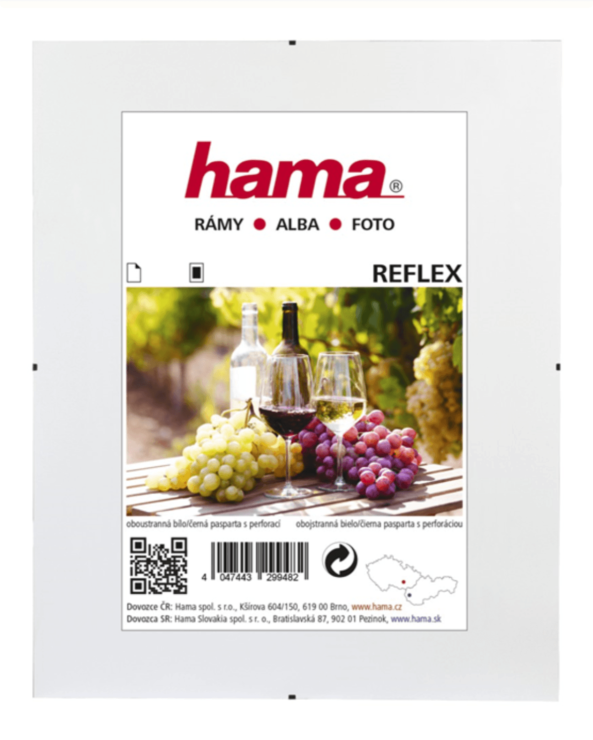HAMA Rám na puzzle Euroclip 100x70cm (sklo)