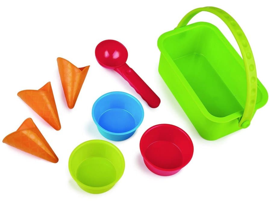 HAPE Formičky na písek Zmrzlinový set
