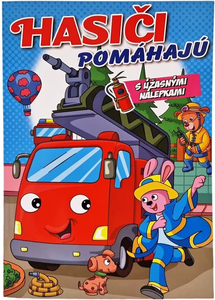 Hasiči pomáhajú s úžasnými nálepkami