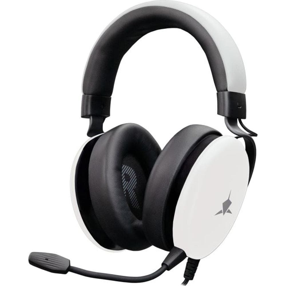 Herný headset ELEPHANT biela WHITE SHARK