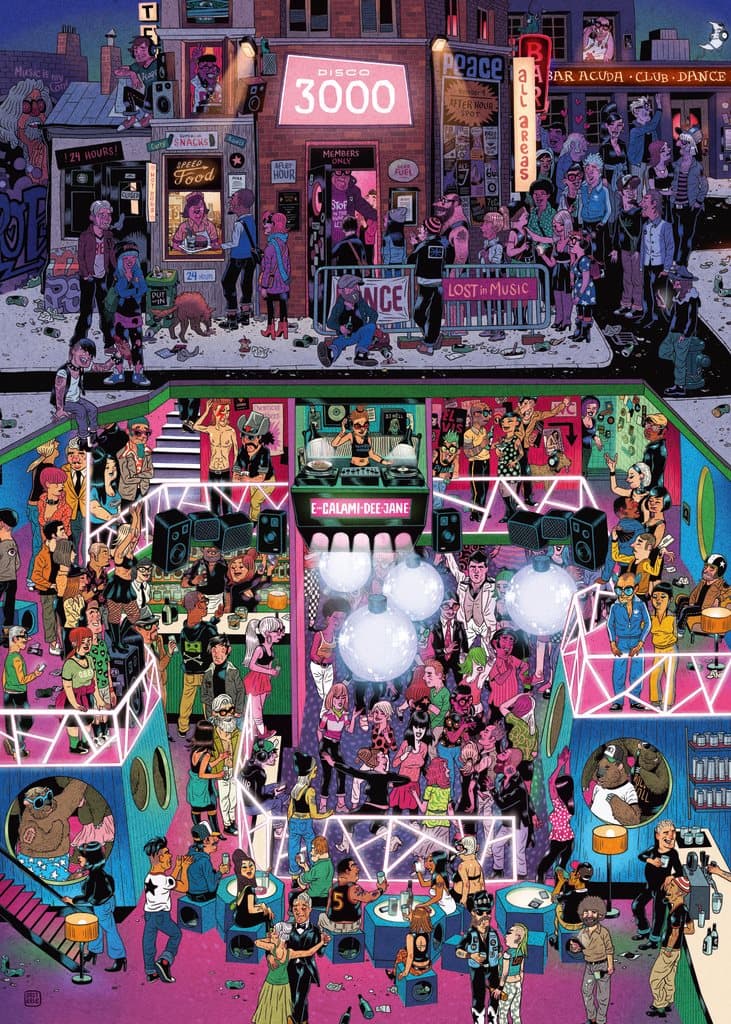 HEYE Puzzle Disco 3000, 1000 dílků