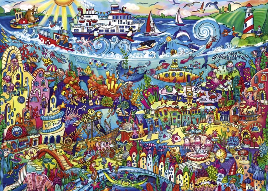 HEYE Puzzle Magické moře 1000 dílků