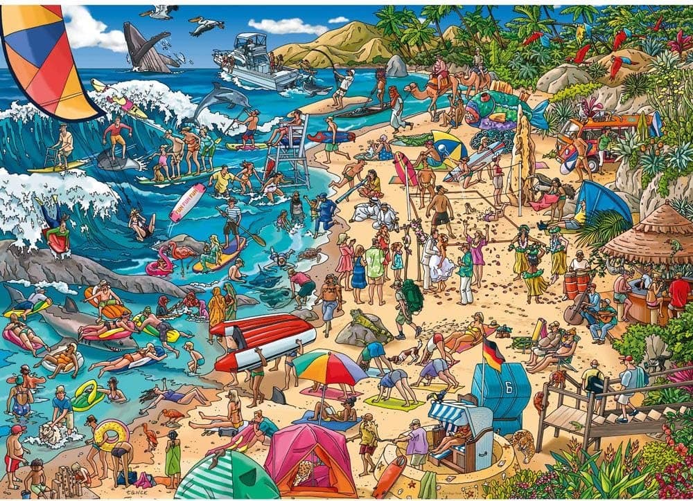 HEYE Puzzle Mořské pobřeží 1000 dílků