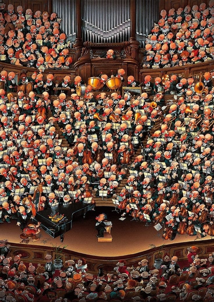 HEYE Puzzle Orchestr 2000 dílků