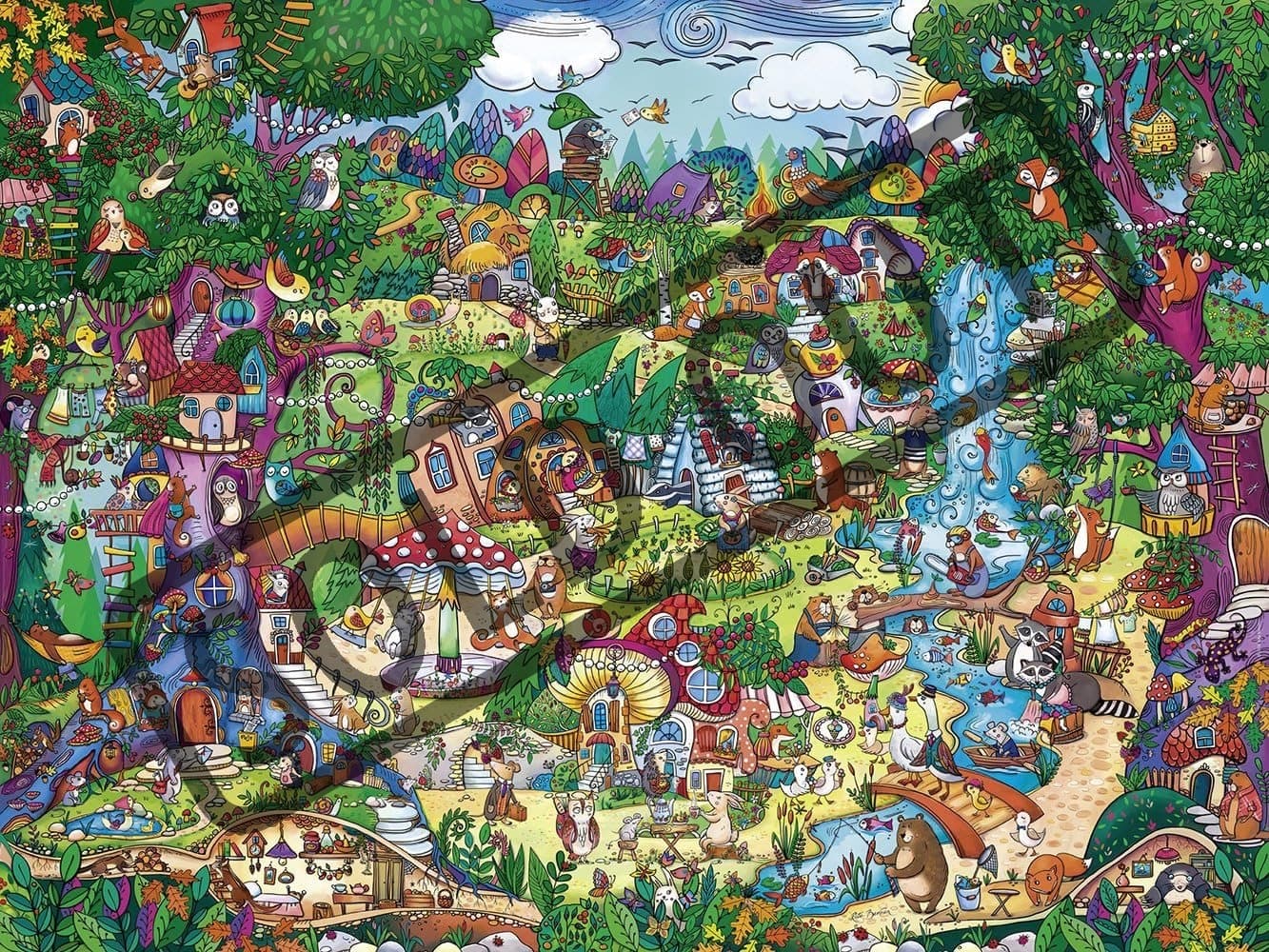 HEYE Puzzle Wonderwoods 1500 dílků