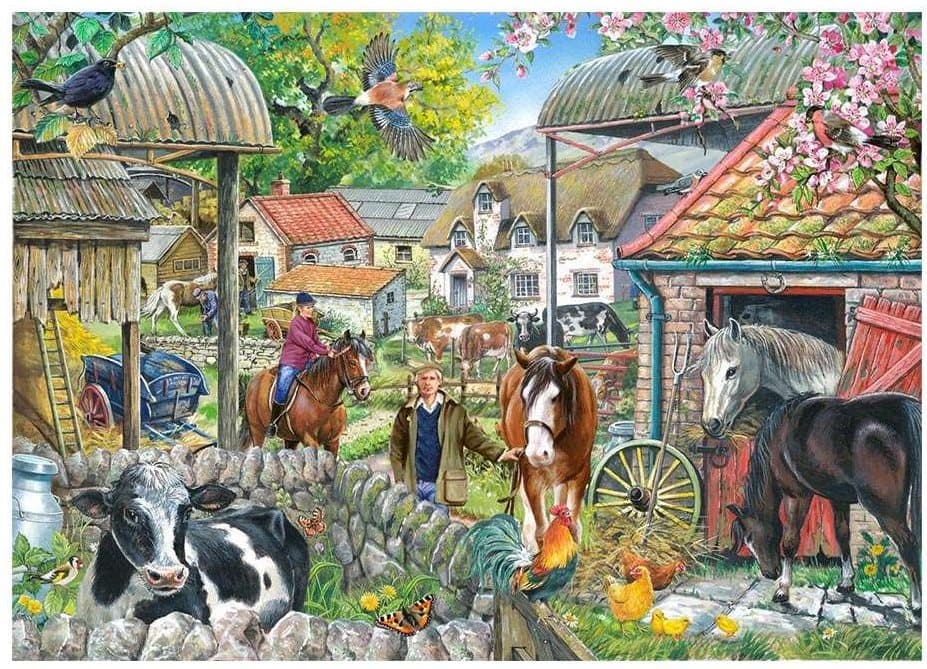 HOP Puzzle Farma BIG 250 dílků