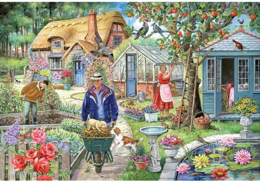 HOP Puzzle No.1: V zahradě 1000 dílků