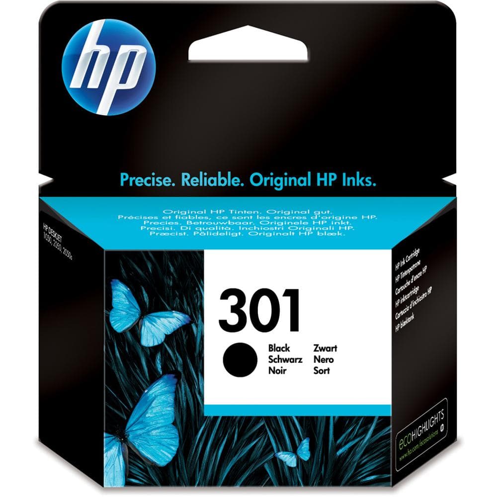 HP CH561EE ink.crt. 301 čierna HP