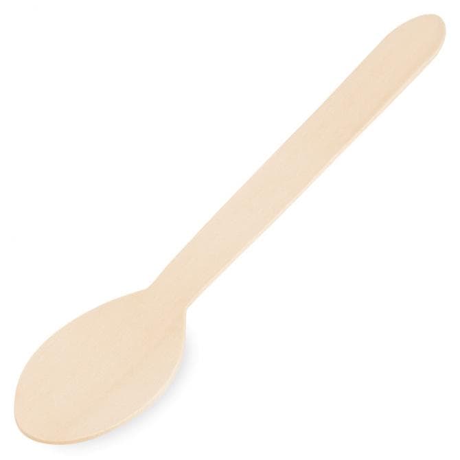 HP Lyžička z dreva 16cm/10ks