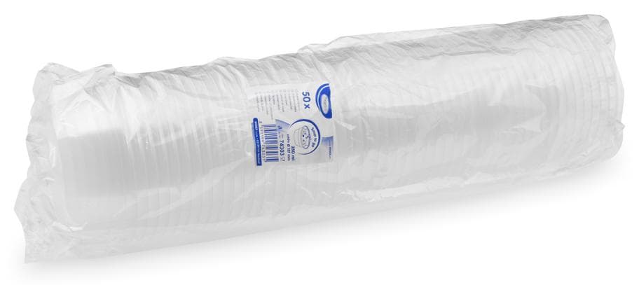 HP Miska (PP) priehľadná 127mm 350ml/50ks