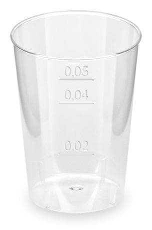 HP Pohár kryštál 2cl/4cl/5cl/40ks