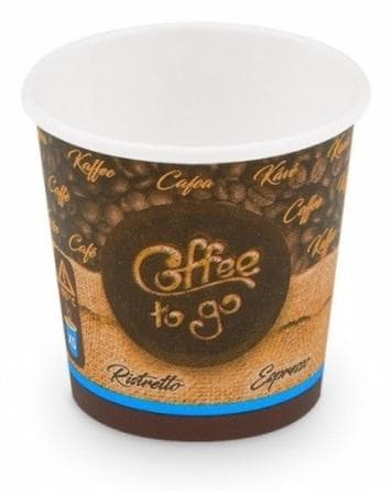 HP Pohár Coffe To Go 110ml  50ks/bal