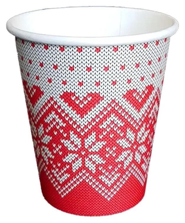 HP75728 Papierový pohár Zimné obdobie 280ml/50ks