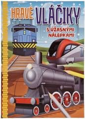 Hravé vláčiky s úžasnými nálepkami