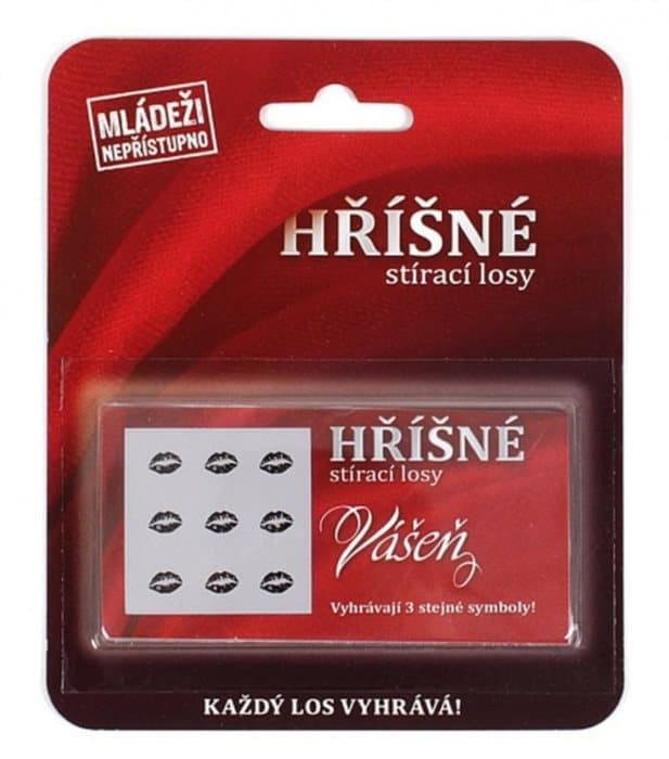Hříšné stírací losy Vášeň